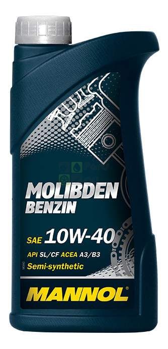 Моторное масло Mannol Molibden Benzin 10W40 1 л