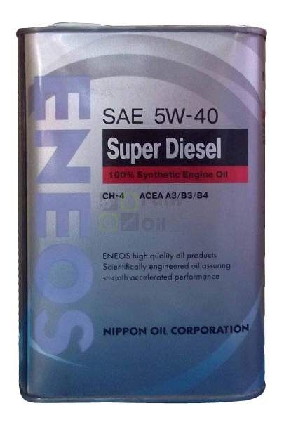 Моторное масло Eneos Super Diesel CH-4 5W40 0,946 л