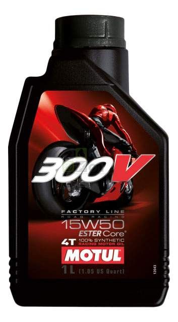 Моторное масло Motul 300V 4T Factory Line Road Racing 15W-50 1л
