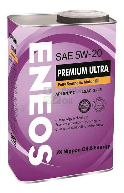 Моторное масло Eneos Premium Ultra SN 5W20 0,946 л