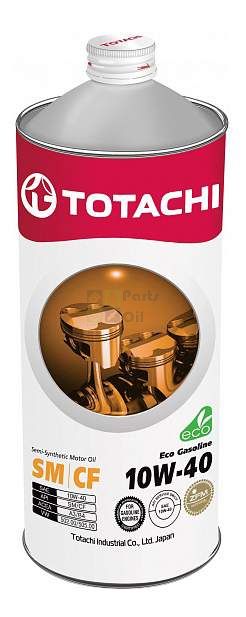 Моторное масло Totachi Eco Gasoline Semi-Synthetic SMCF 10W40 1 л