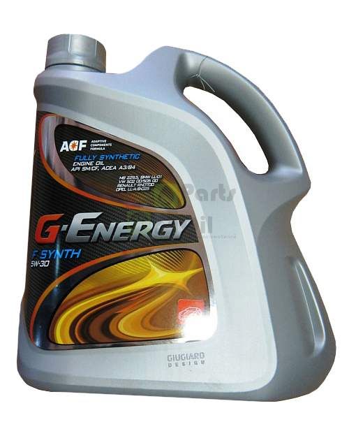 Моторное масло Gazpromneft G-Energy F Synth 5W30 4 л