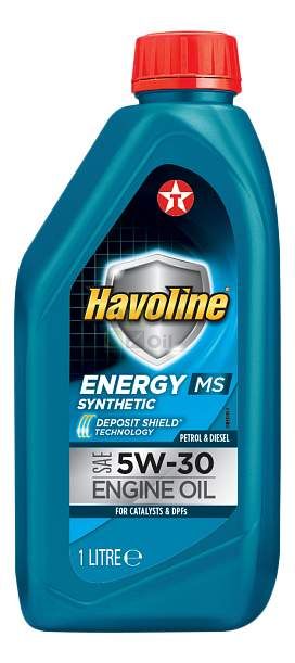Моторное масло Texaco Havoline Energy MS 5W30 1 л