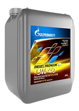 Моторное масло Gazpromneft Diesel Premium 2389901209 5W40 20 л