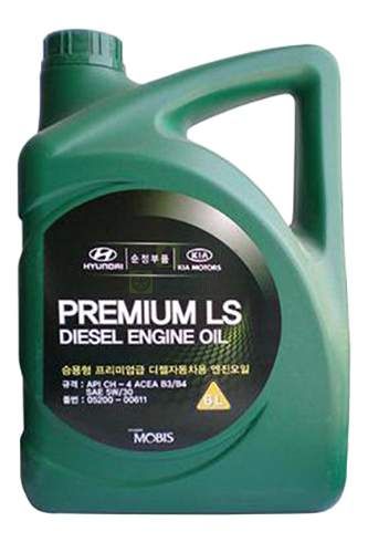 Моторное масло KIA Premium LS Diesel 5W30 6 л