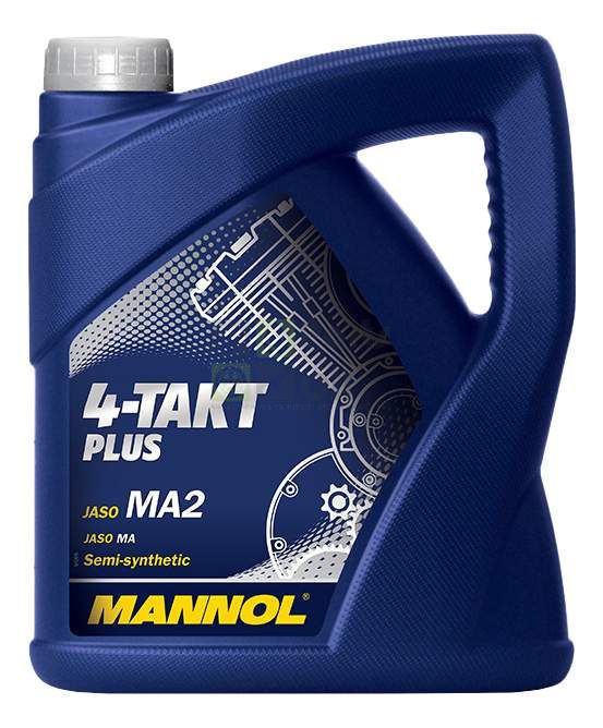 Моторное масло Mannol 4-Takt Plus 10W-40 4л