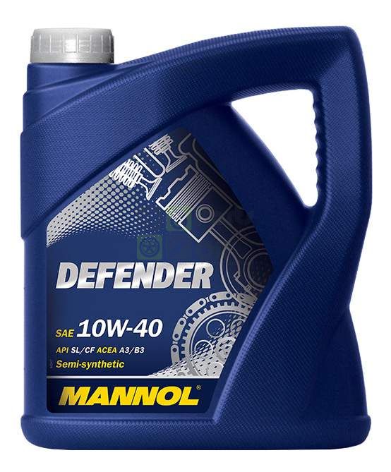 Моторное масло Mannol Defender 10W40 4 л