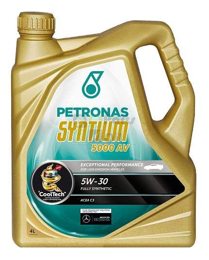 Моторное масло Petronas Syntium 5000 AV 18134019 5W30 4 л