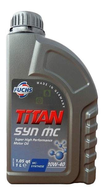 Моторное масло Fuchs Titan Syn MC 601004360 10W40 4 л
