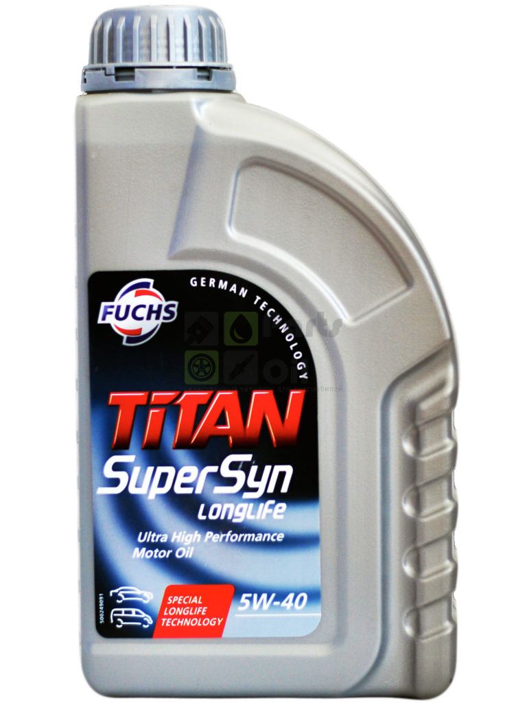 Моторное масло Fuchs Titan SuperSyn Longlife 600721602 5W40 1 л