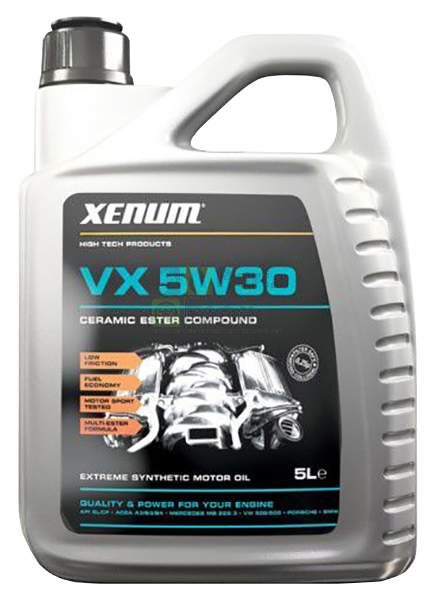Моторное масло Xenum VRX 5W30 5 л