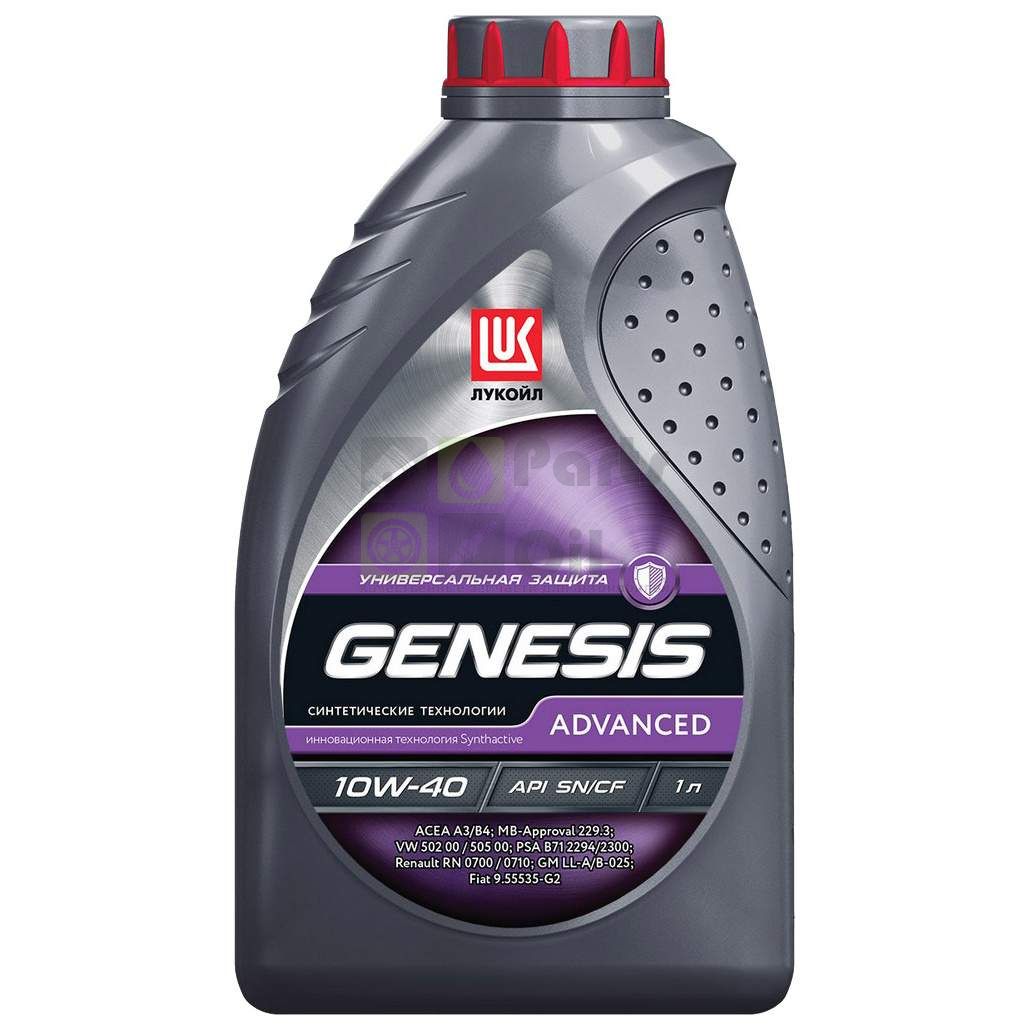 Моторное масло Lukoil Genesis Advanced 10W40 1 л