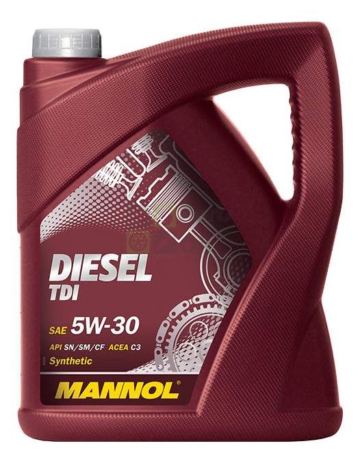 Моторное масло Mannol Diesel TDI 1036-5 5W30 5 л
