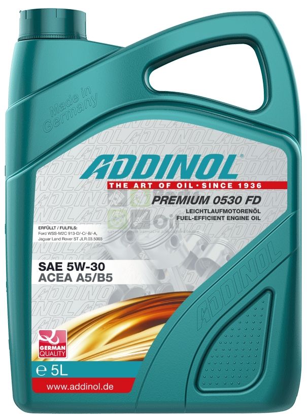 Моторное масло Addinol Premium 5W30 5 л