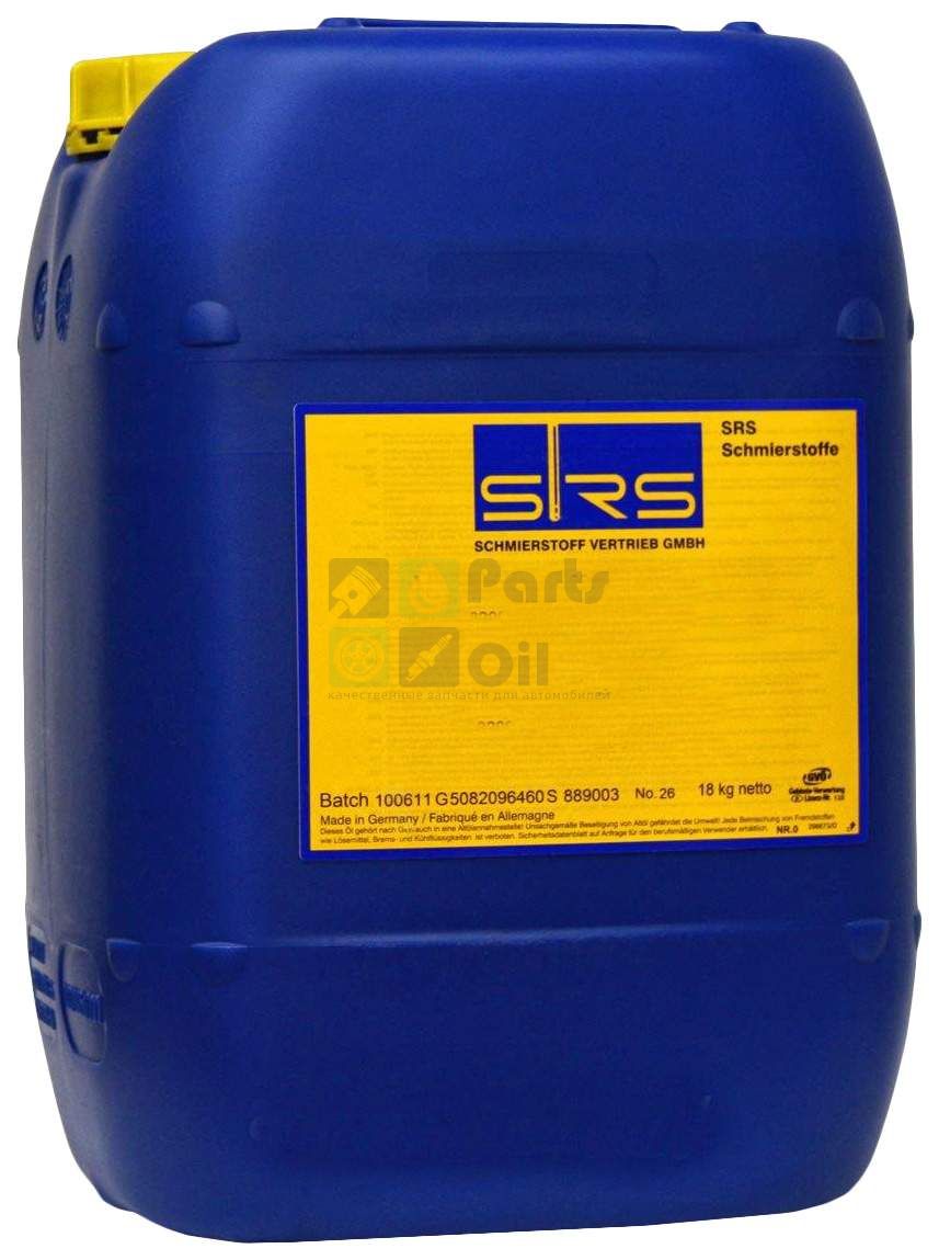 Моторное масло SRS Viva 1 Topsynth 5W40 20 л