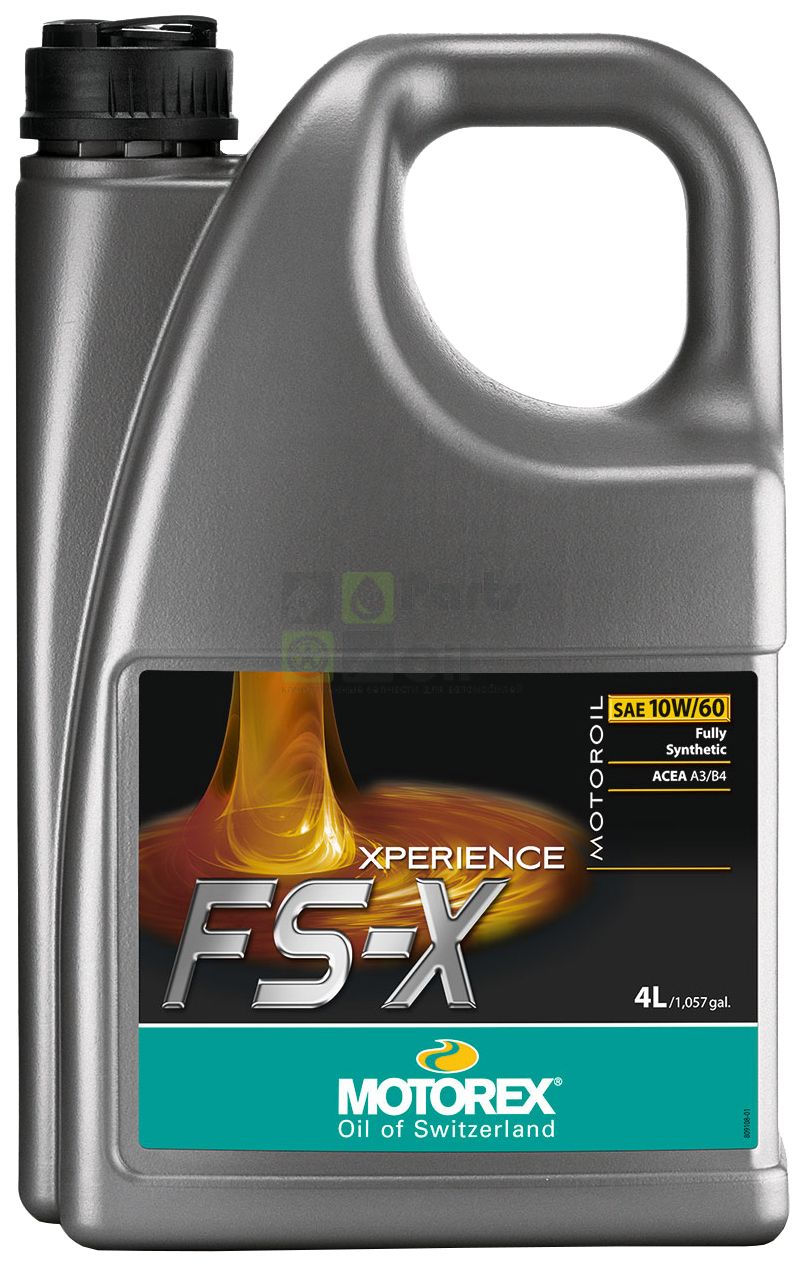 Моторное масло Motorex Xperience FS-X 10W60 4 л