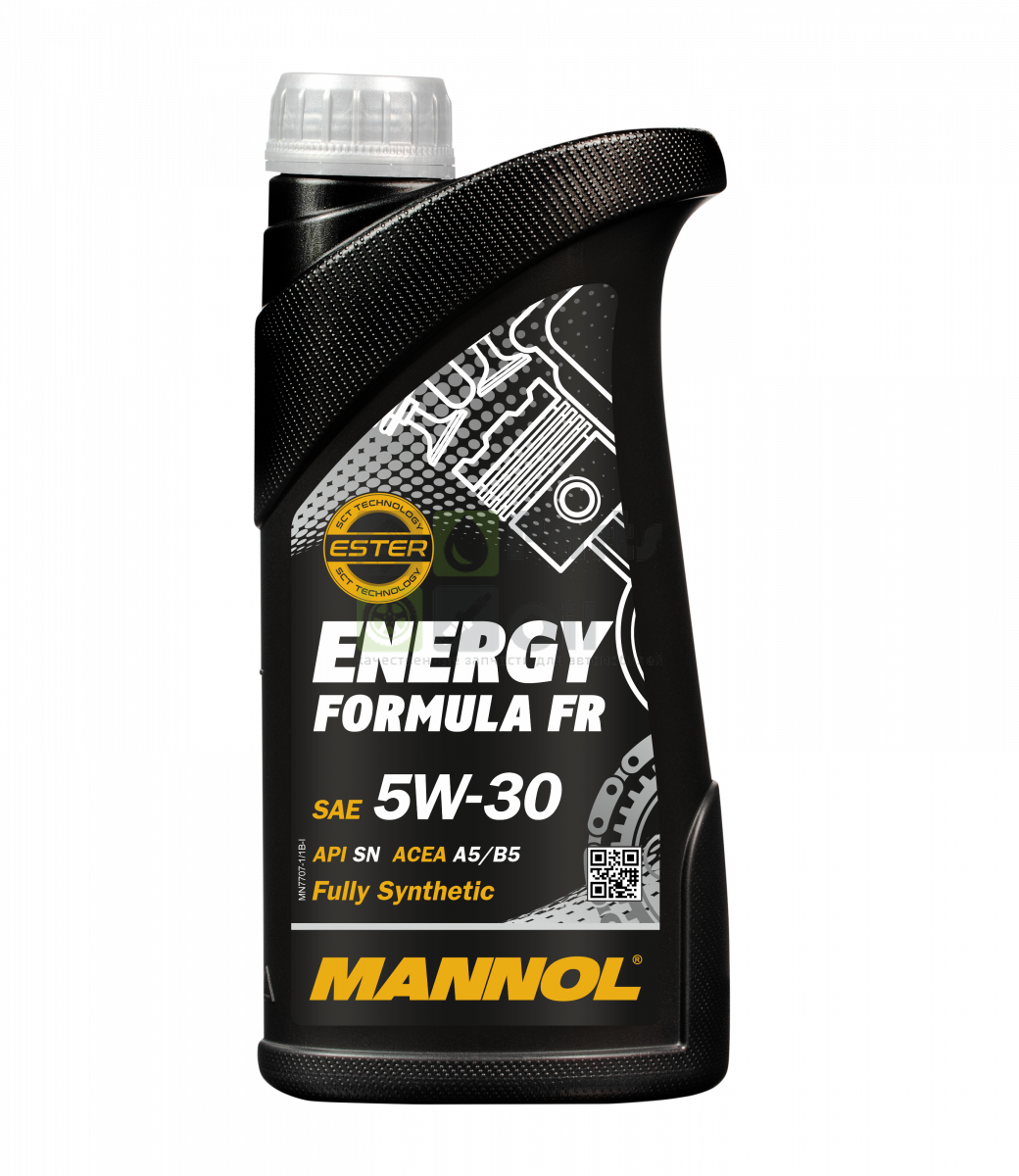 Моторное масло Mannol Enegy Formula FR for FordVolvo 5W-30, 1л, синтетическое