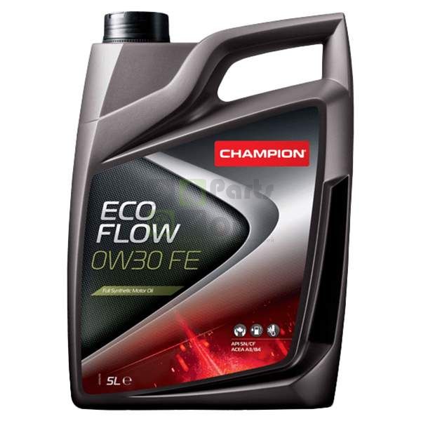 Моторное масло Синтетическое 5л - Eco Flow 0w30 Fe CHAMPION OIL 8209604