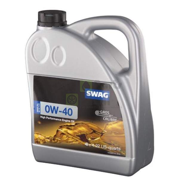 Моторное масло SWag Engine Oil 0W40 4 л