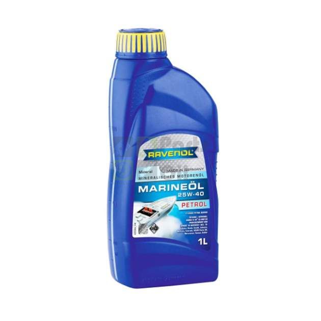 Моторное масло Ravenol Marineoil Petrol Mineral 5W40 1 л