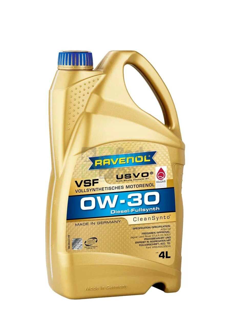 Моторное масло Ravenol VSF 0W30 4 л