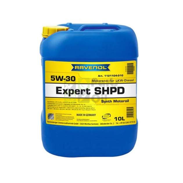 Моторное масло Ravenol Expert SHPD 5W30 10 л