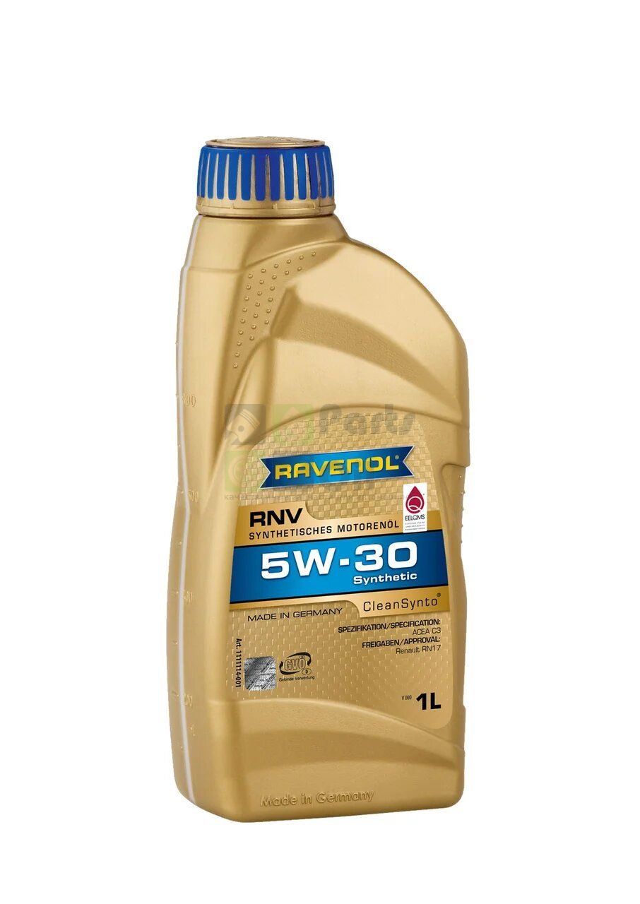 Моторное масло Ravenol RNV 5W30 1 л