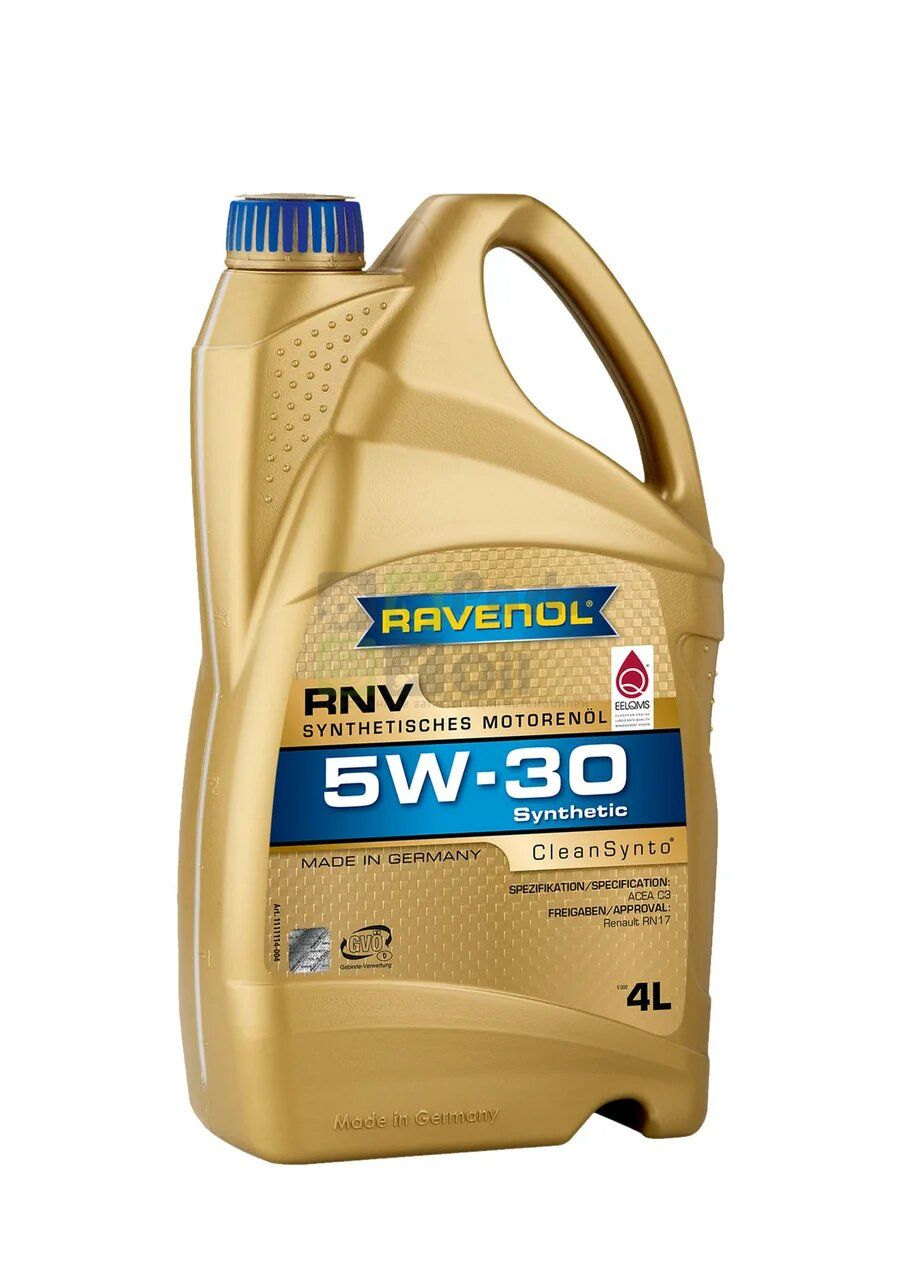 Моторное масло Ravenol RNV 5W30 4 л