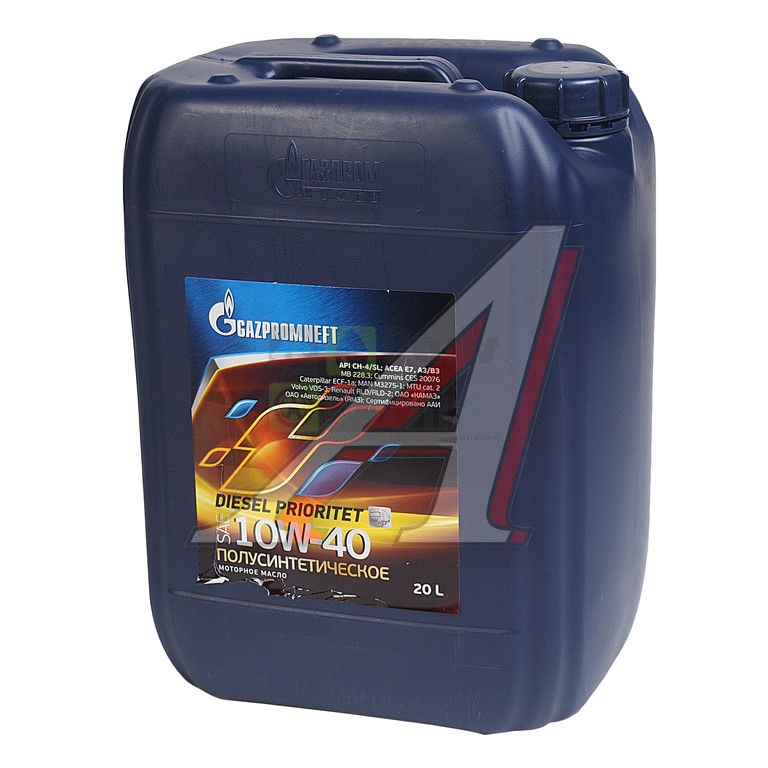 Моторное масло Gazpromneft Diesel Prioritet CH-4SL 10W40 20 л
