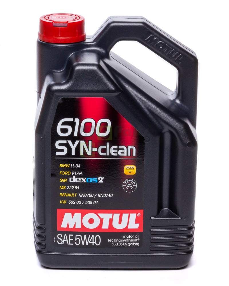 Моторное масло Motul 6100 Syn-Clean 5W40 5 л