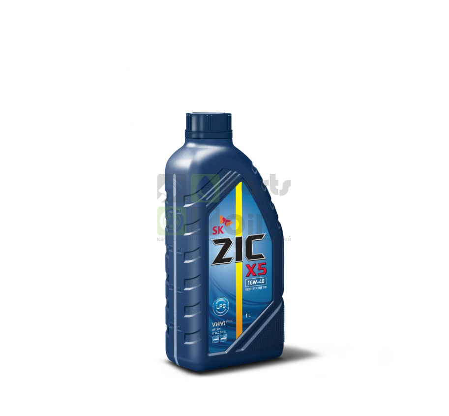 Моторное масло ZIC X5 LPG 10W40 1 л