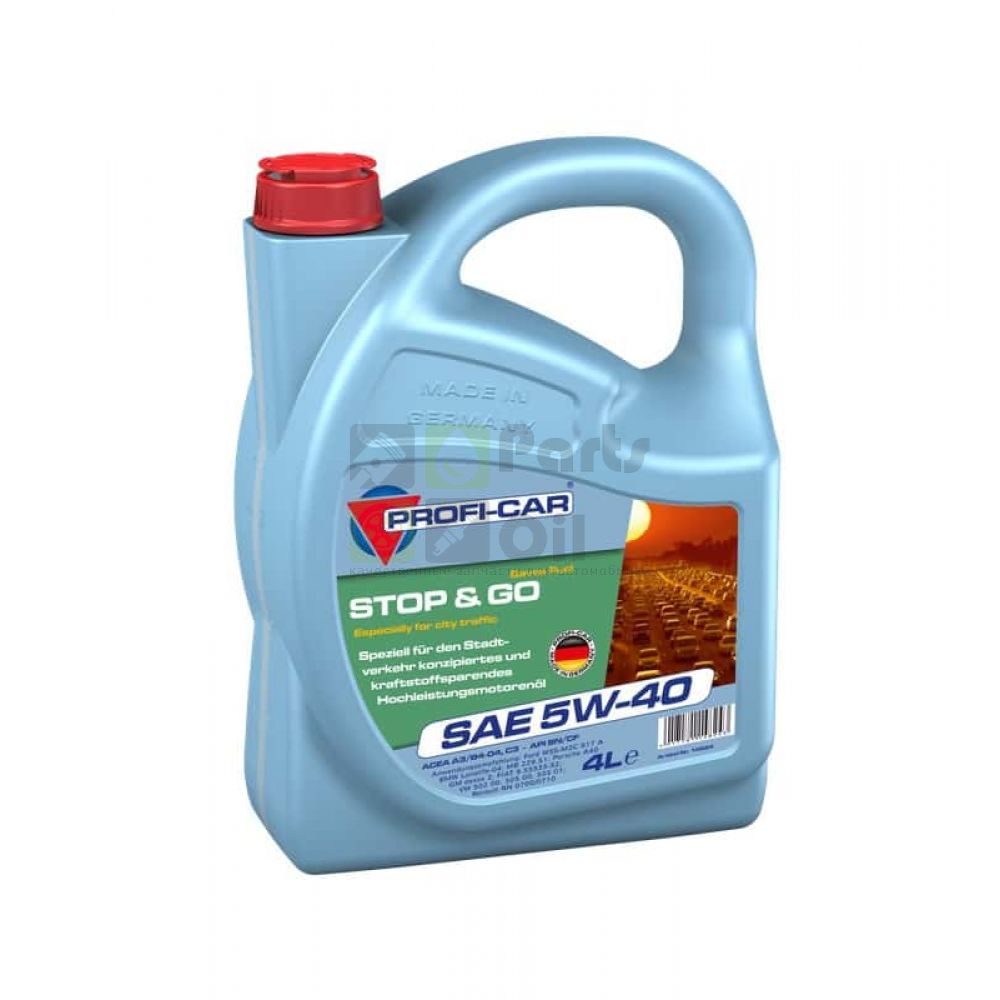 Моторное масло Profi-car Stop&Go C3 5W40 4 л