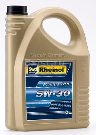 Моторное масло SWD Rheinol Primus DPF 5W30 4 л