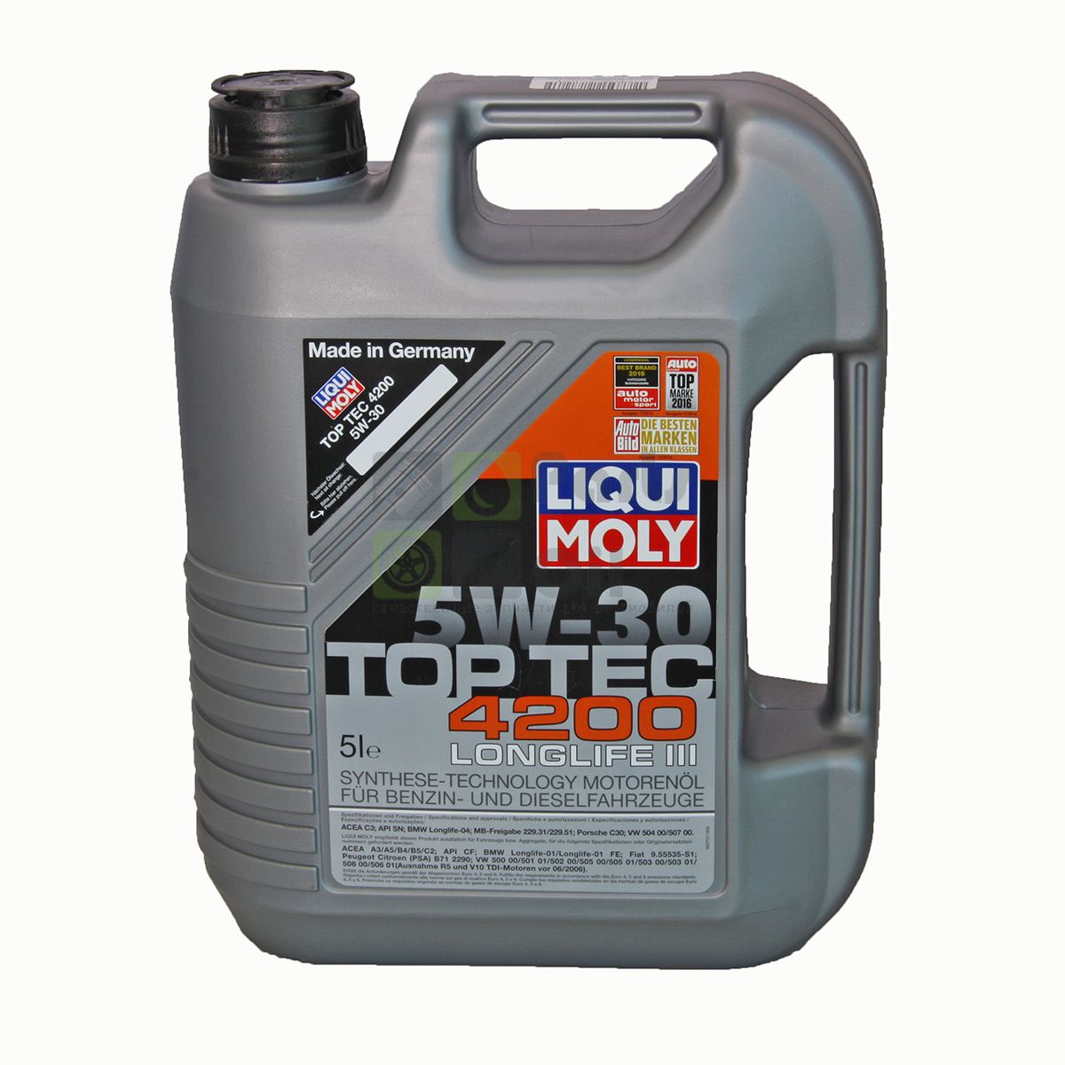 Моторное масло Liqui Moly Top Tec 4200 3715D 5W30 4 л