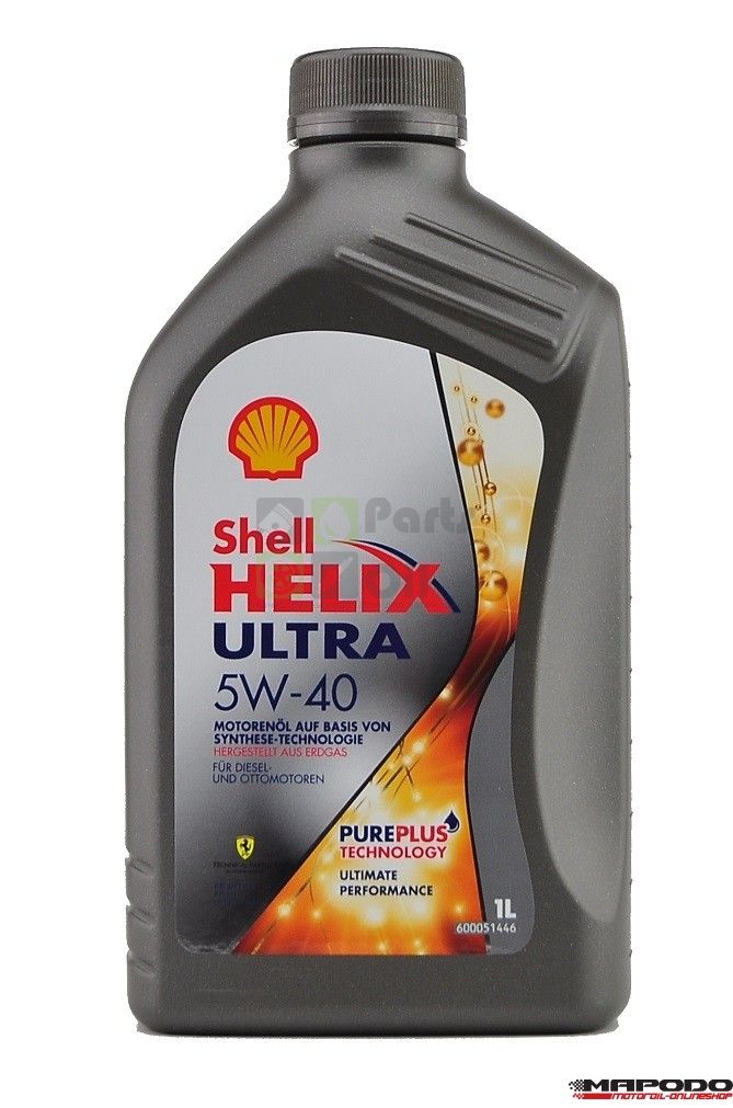 Моторное масло Shell Helix Ultra 550027323 5W40 1 л