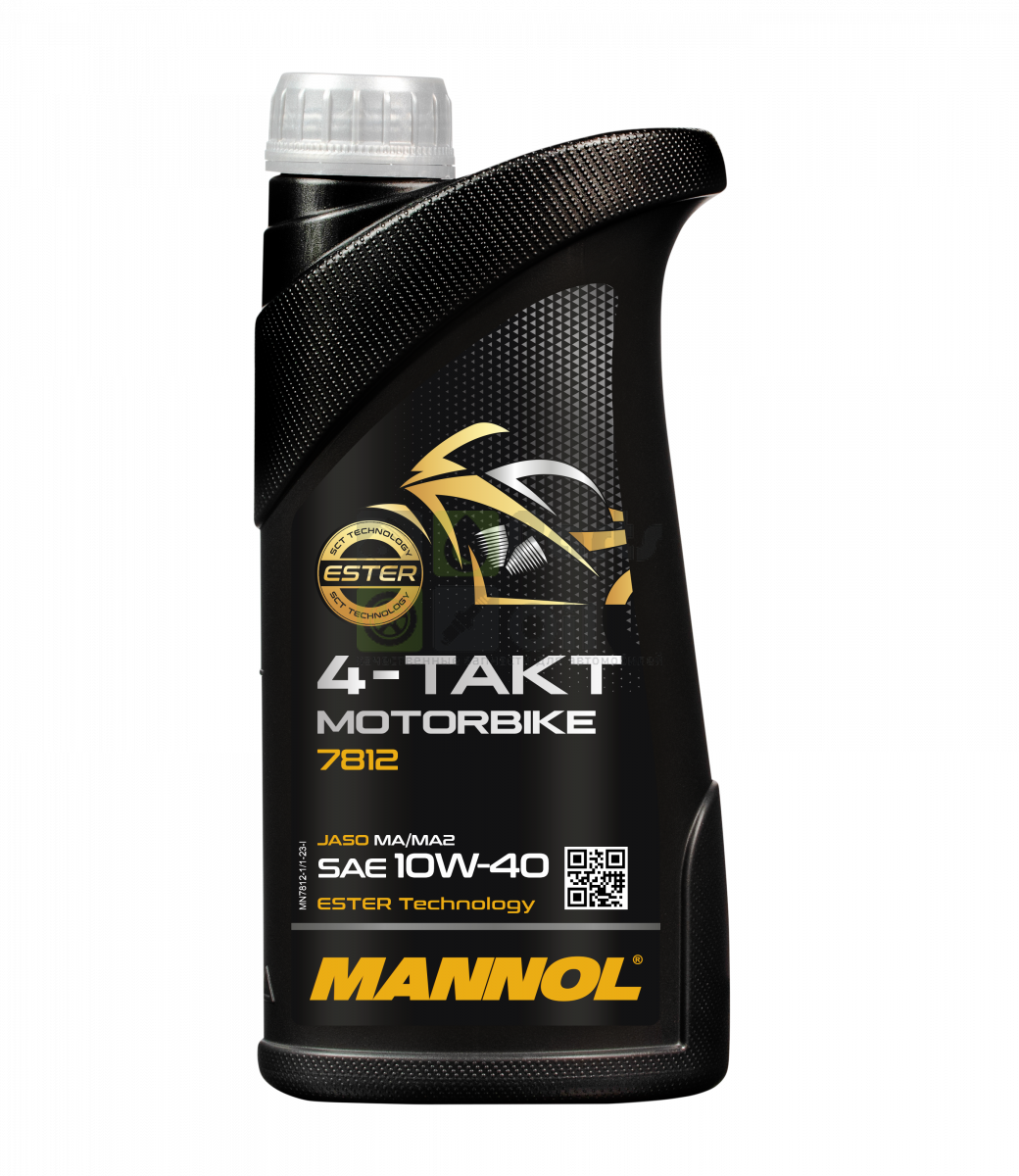 Моторное масло Mannol 4-Takt Motorbike 10W40 1 л