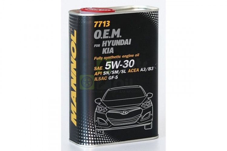 Моторное масло Mannol O.E.M. For Korean Cars 5W30 1 л