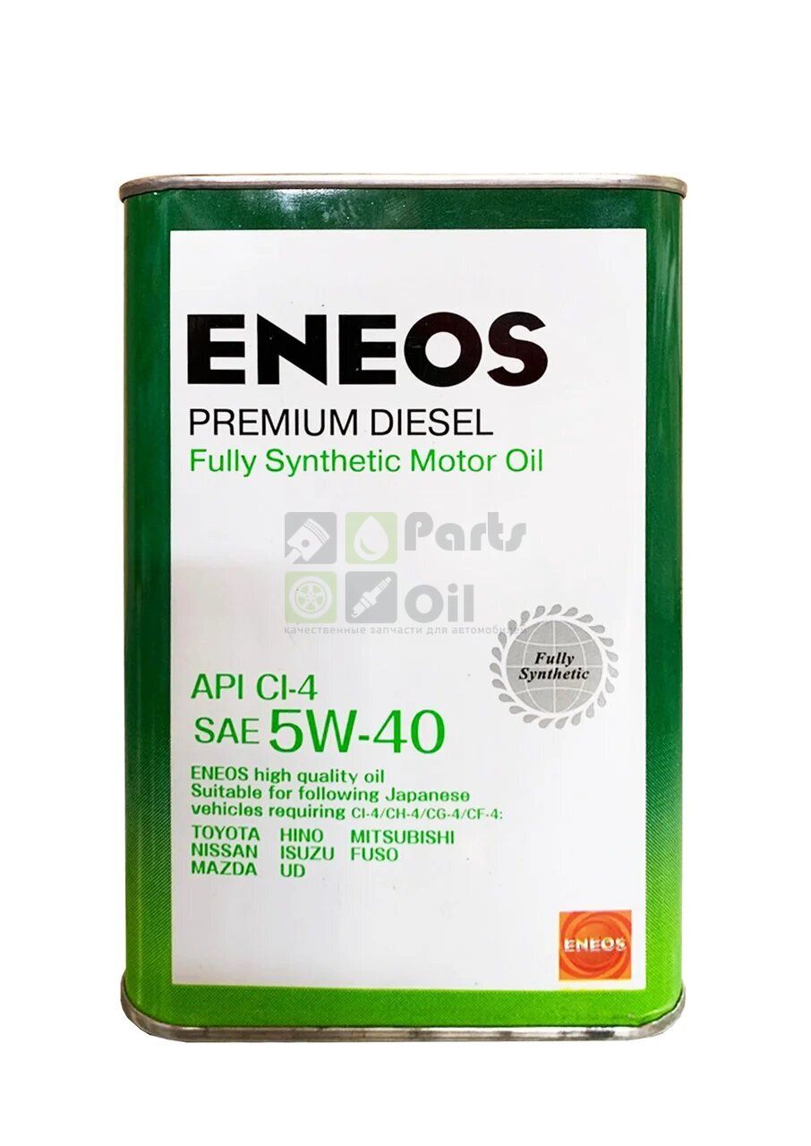 Моторное масло Eneos Premium Diesel CI-4 5W40 4 л