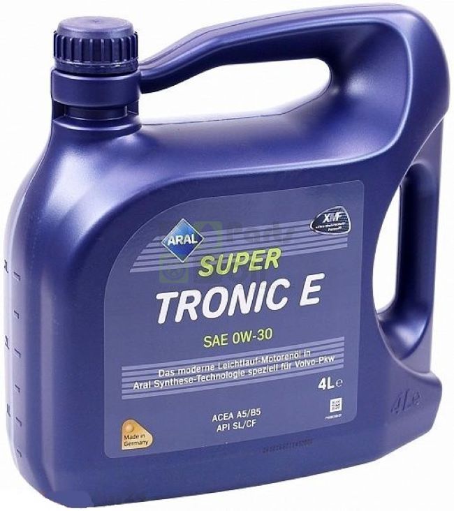 Моторное масло ARAL Super Tronic E 0W30 4 л
