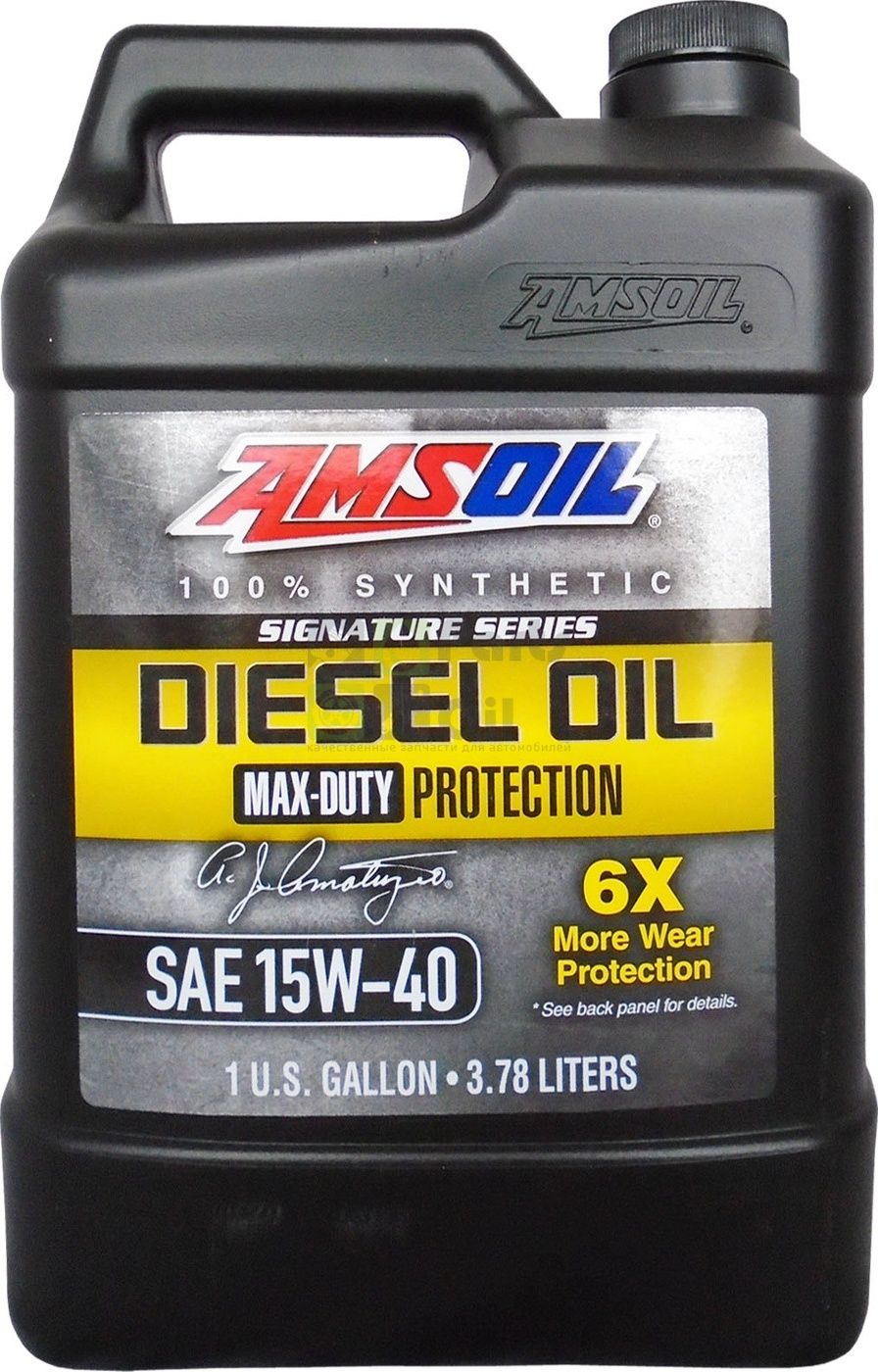 Моторное масло Amsoil Max-Duty Synthetic Diesel Oil 15W40 3,78 л