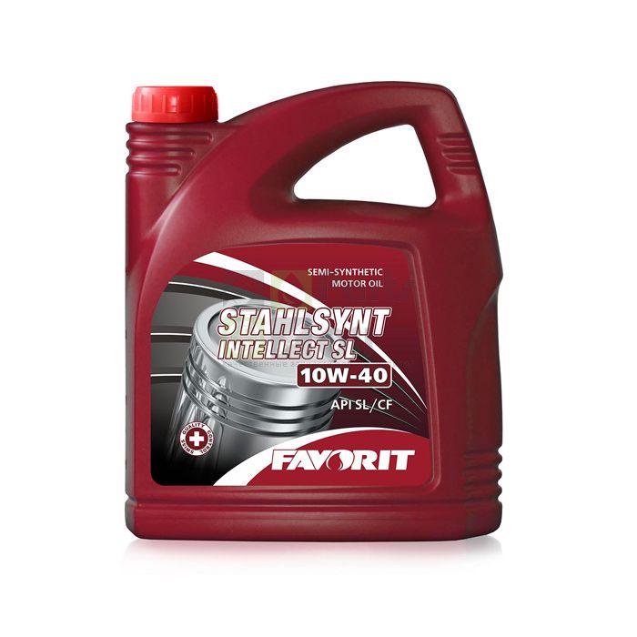 Моторное масло Favorit Stahlsynt Intelleсt SLCF 10W40 4 л
