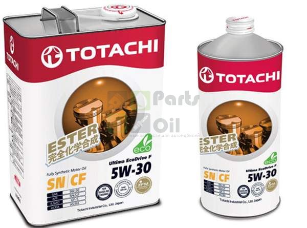 Моторное масло Totachi Ultima EcoDrive F Fully Synthetic SNCF 5W40 5 л