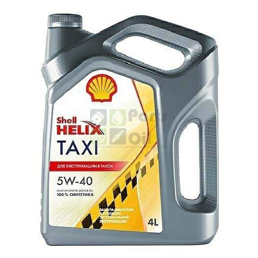 Моторное масло Shell Helix Taxi 5W40 4 л