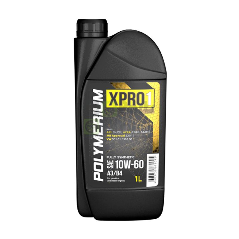 Моторное масло Polymerium XPro1 A3B4 10W60 1 л