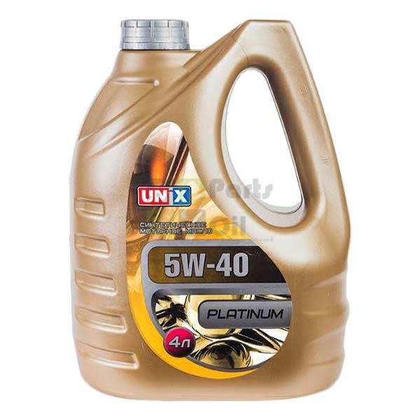 Моторное масло Unix Platinum 5W40 4 л