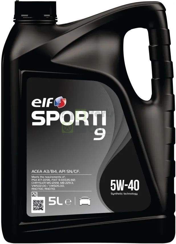 Моторное масло Elf Sporti 9 5W40 1 л