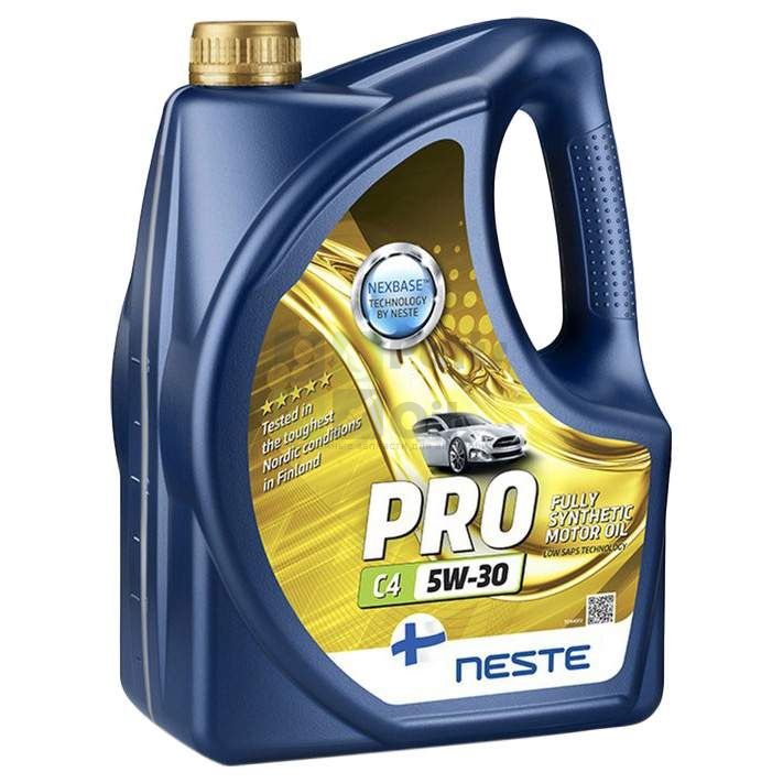 Моторное масло Neste Oil Pro C4 5W30 4 л