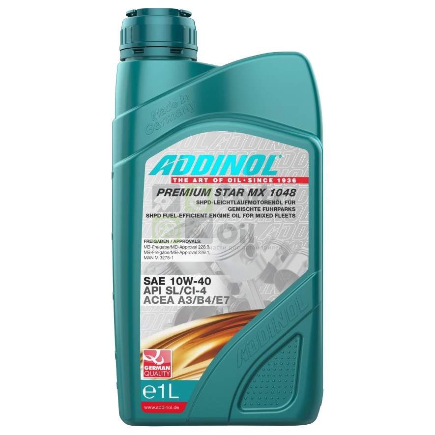 Моторное масло Addinol Premium Star MX 10W40 1 л