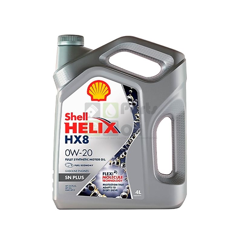Моторное масло Shell Helix HX8 SN+ 0W20 1 л