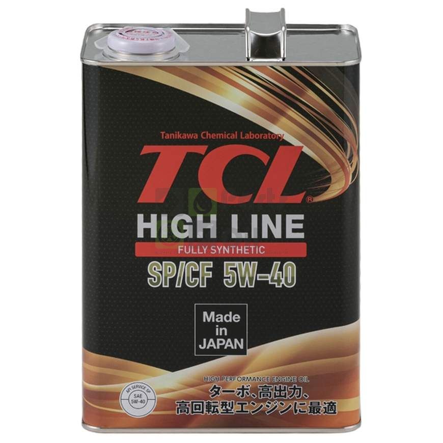 Моторное масло TCL High Line SpCf 5W40, 4л синтетическое H0040540SP